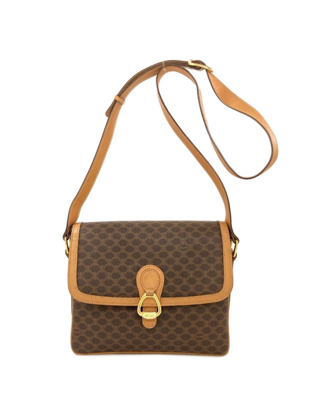 Celine Vintage Triomphe Shoulder Bag #325153C60B